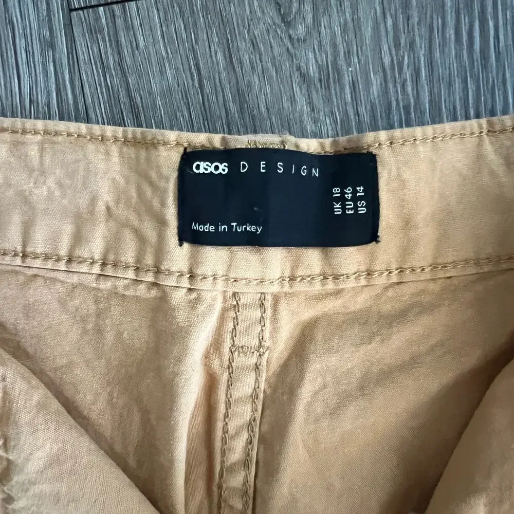 ASOS Design Painters Pants Oversized Size 14 - Picture 3 of 7